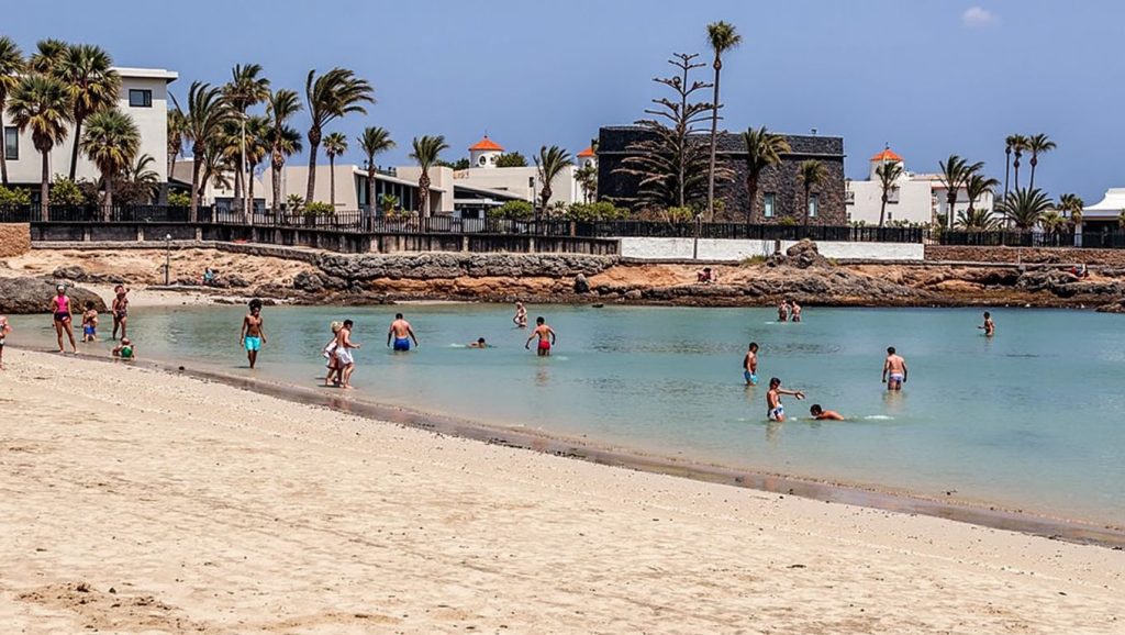 Panorámica de Playa Castillo, Tenerife