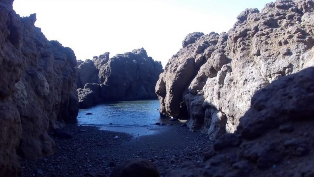 Arena de Playa Charco del Musgo, Candelaria (Tenerife)