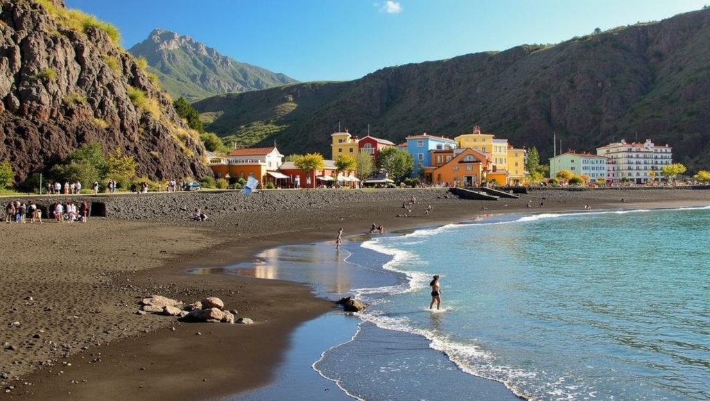 Aguas de Playa Charcón en Puerto de la Cruz (Tenerife)