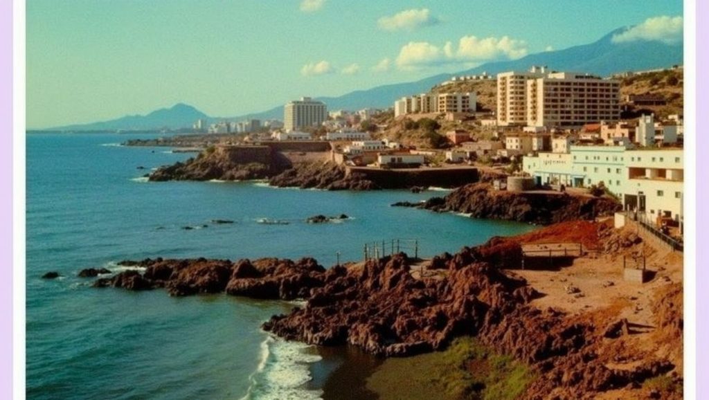 Panorámica de Playa Cho Vito, Tenerife