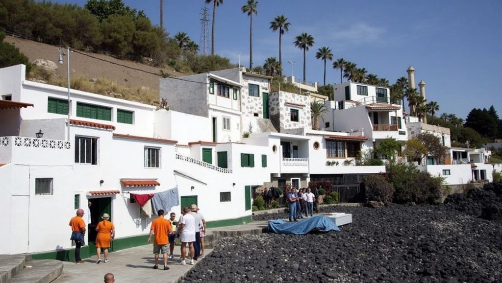 Arena volcánica de Playa Cho Vito, Candelaria (Tenerife)