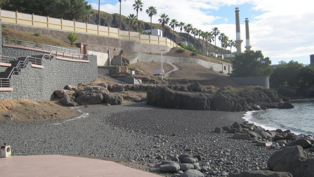 Entorno natural de Playa Cho Vito en Tenerife