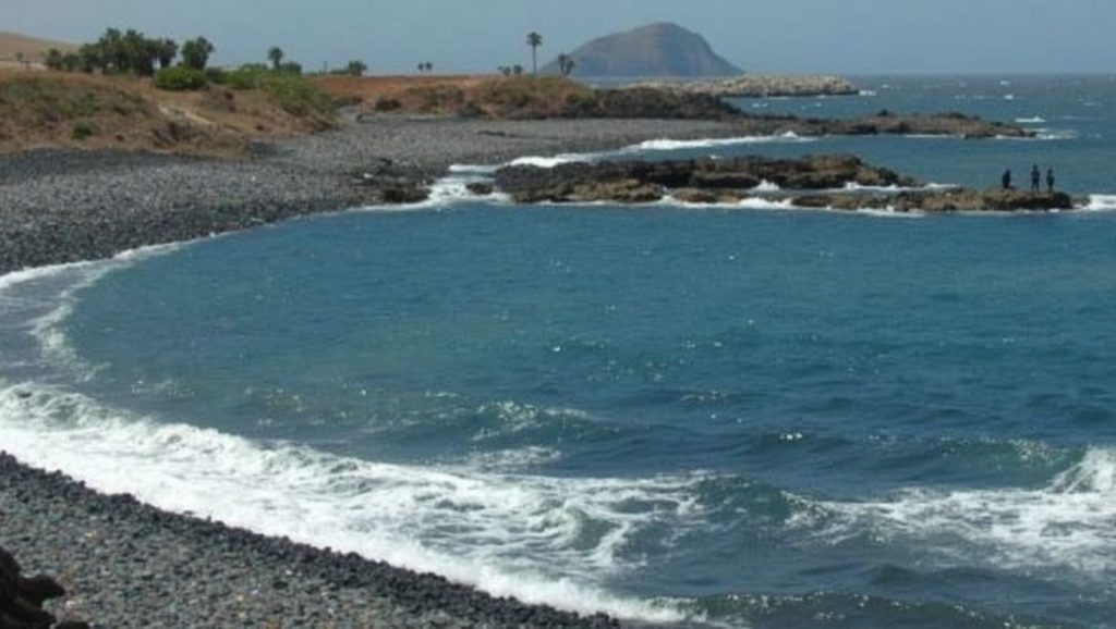 Aguas de Playa Colmenares en San Miguel de Abona (Tenerife)