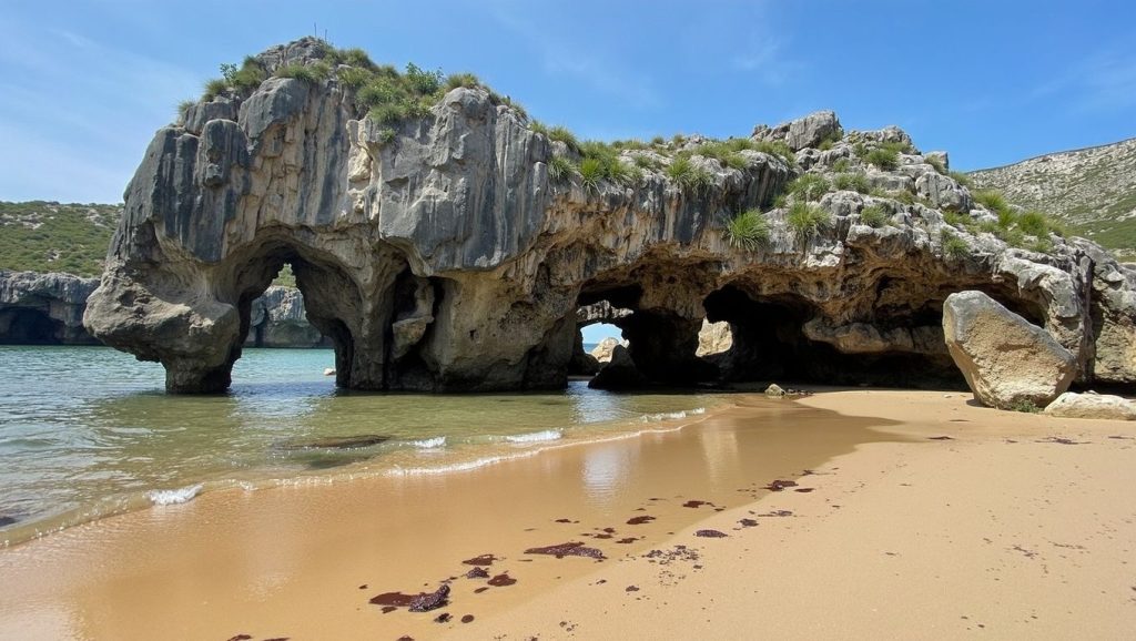 Panorámica de Playa Cuevas del Trigo, Tenerife