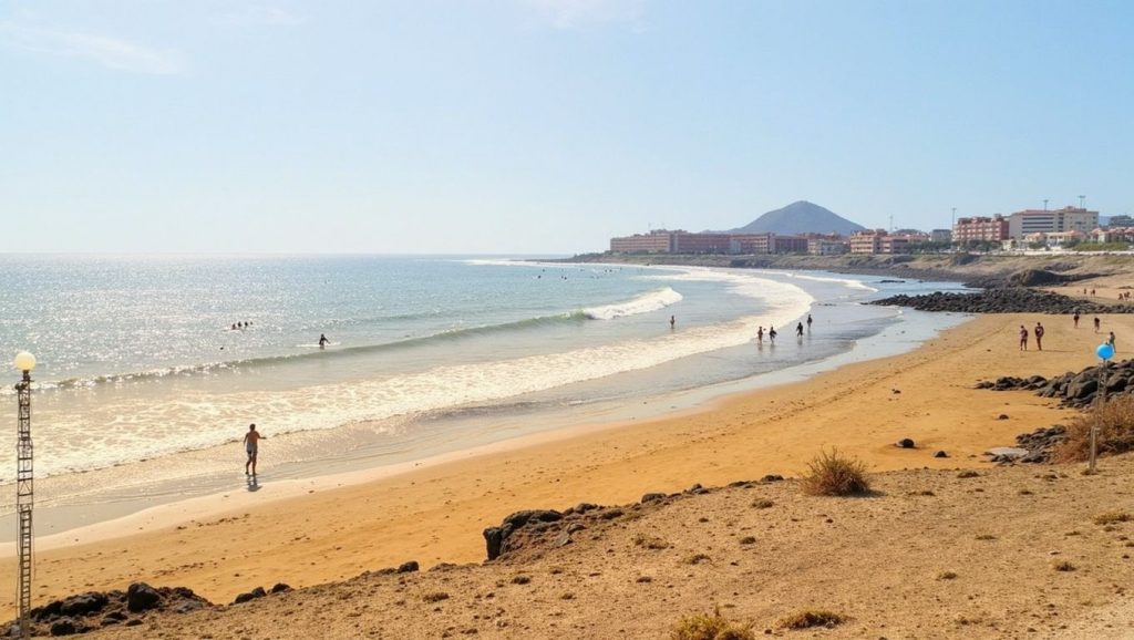 Aguas de Playa Cumplida en Granadilla de Abona (Tenerife)