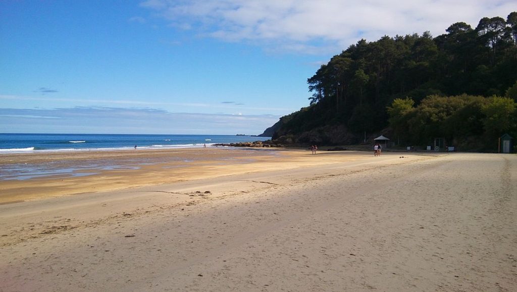 Aguas de Playa d'Outur en Asturias (Asturias)