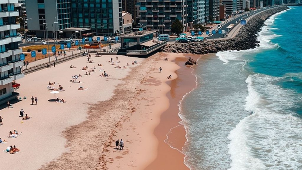 Aguas de Playa de Acapulco en Santa Cruz de Tenerife (Tenerife)