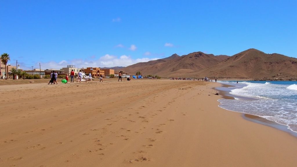 Panorámica de Playa de Agando, Fuerteventura