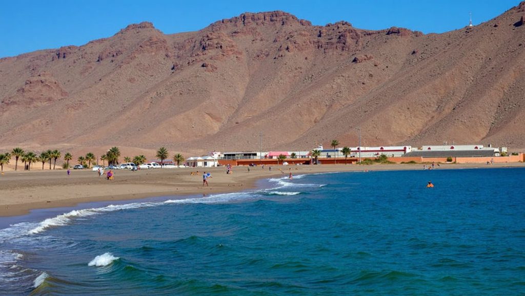 Aguas de Playa de Agando en Gran Tarajal (Fuerteventura)