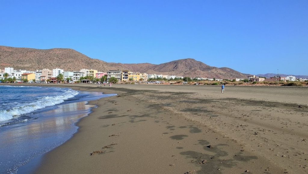 Entorno natural de Playa de Agando en Fuerteventura