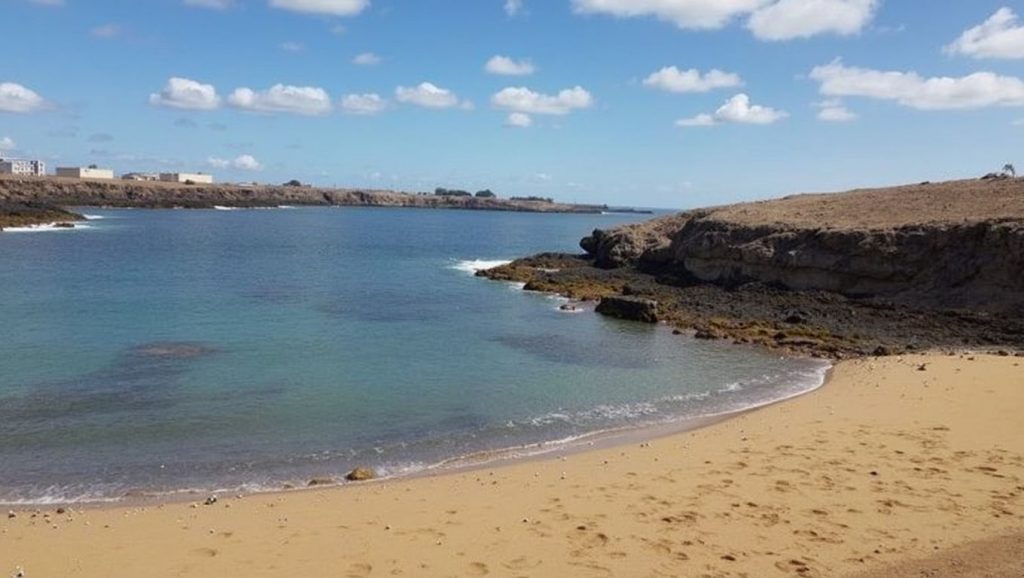 Panorámica de Playa de Agua Dulce, Gran Canaria