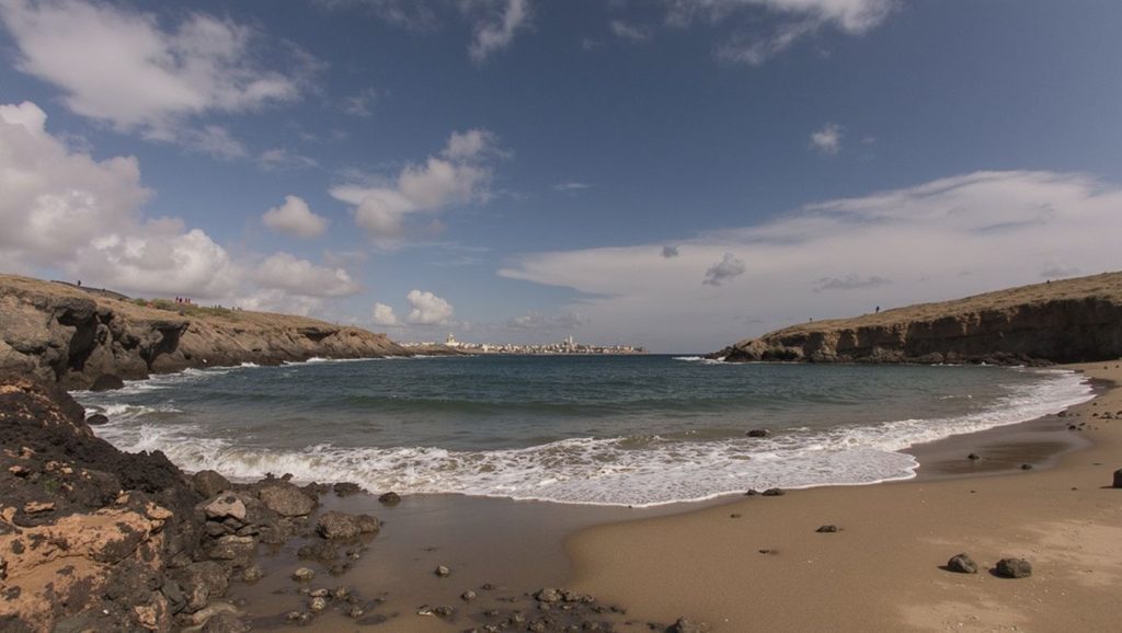 Aguas de Playa de Agua Dulce en Telde (Gran Canaria)