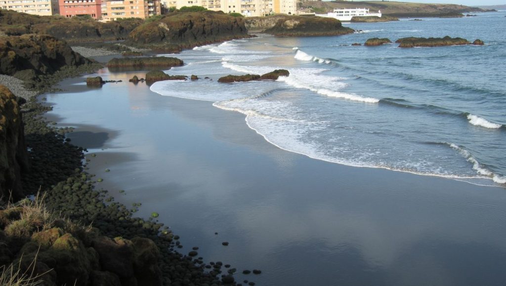Panorámica de Playa de Aguadulce, Tenerife