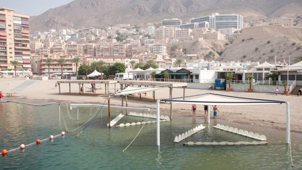 Entorno de Playa de Aguadulce, Roquetas de Mar, Almería