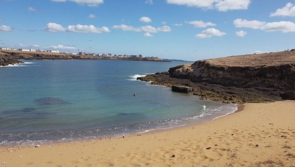 Arena de Playa de Aguadulce, Garachico (Tenerife)