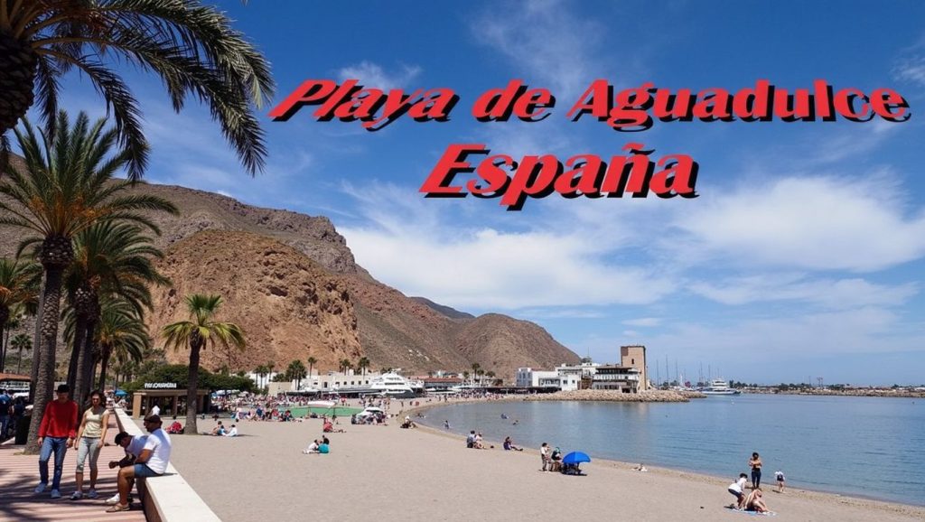 Entorno natural de Playa de Aguadulce en Tenerife