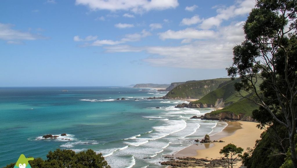 Playa de Aguilar en Asturias (Asturias)