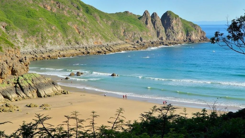Aguas de Playa de Aguilar en Asturias (Asturias)
