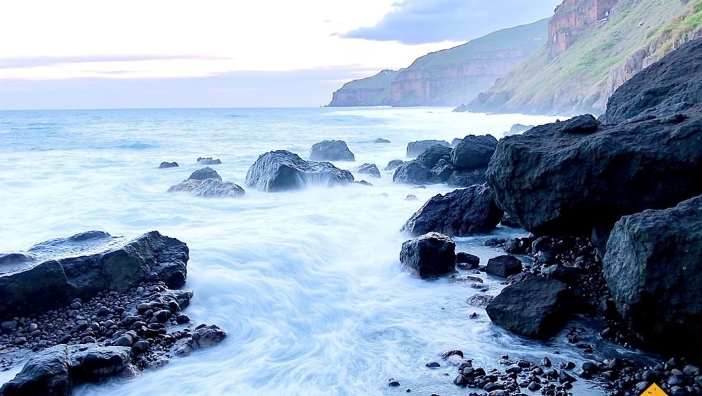 Aguas de Playa de Agulo en Agulo (La Gomera)