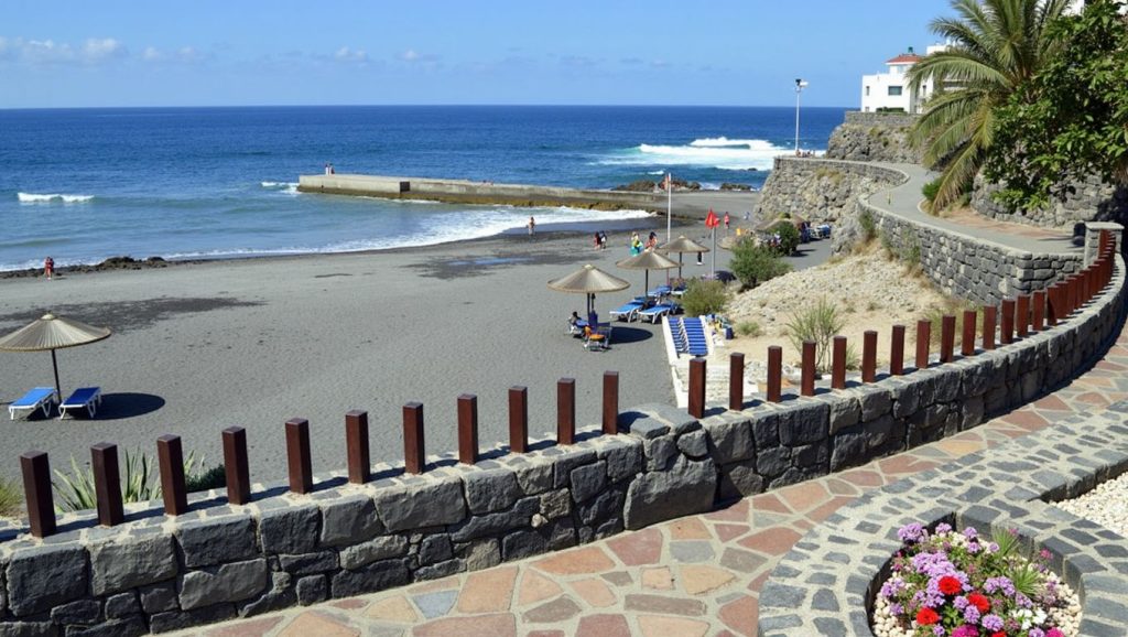 Arena volcánica de Playa de Ajabo, Adeje (Tenerife)