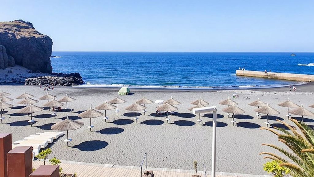 Aguas de Playa de Ajabo en Adeje (Tenerife)