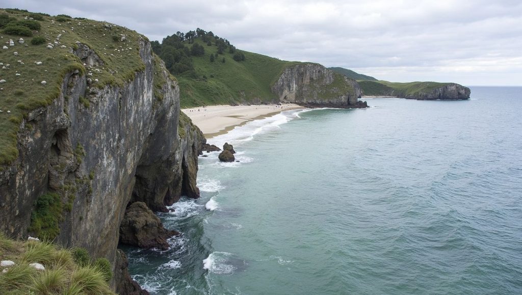 Aguas de Playa de Albuerne en Asturias (Asturias)
