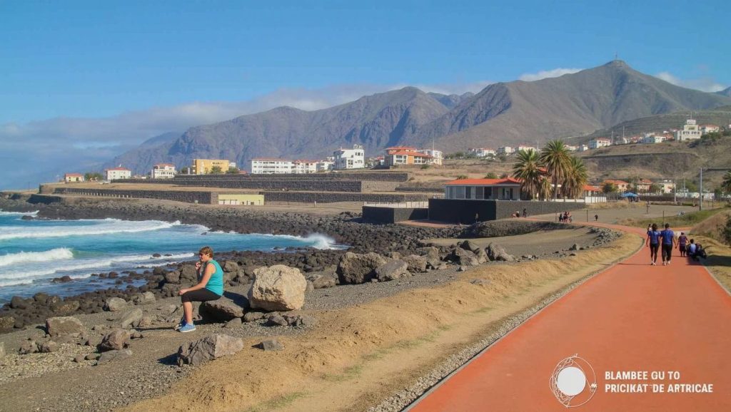 Entorno natural de Playa de Alcalá en Tenerife