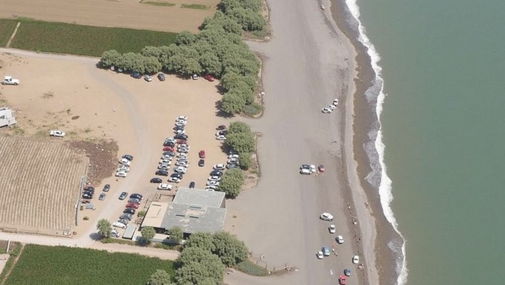 Textura de arena en Almayate, Vélez-Málaga, Málaga
