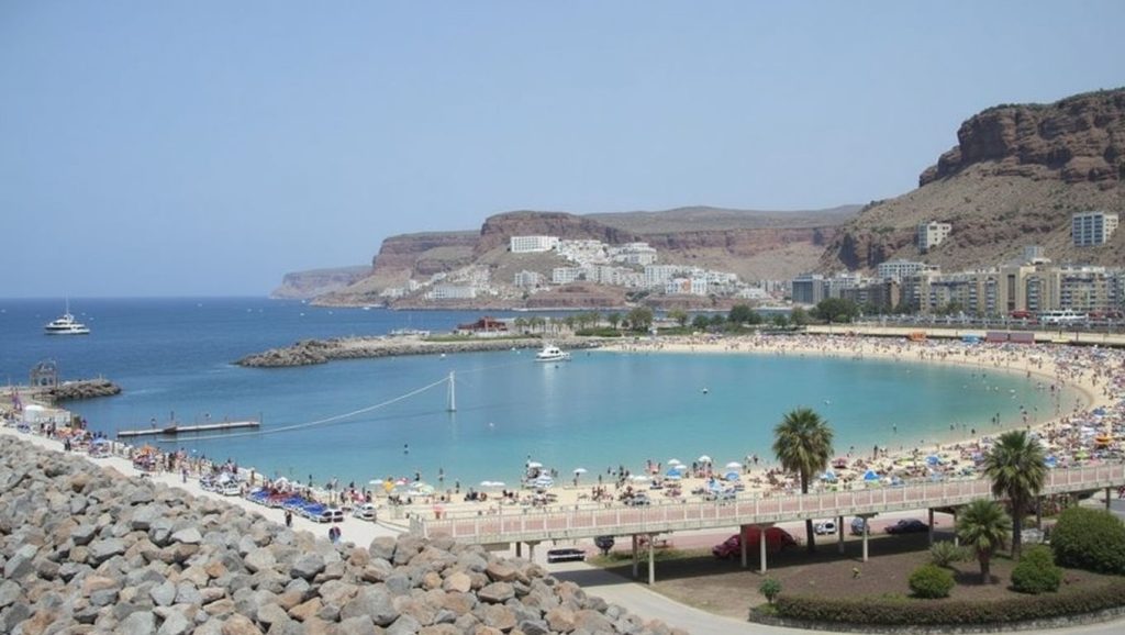 Arena de Playa de Amadores, Mogán (Gran Canaria)