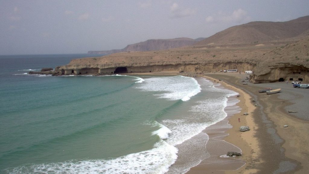 Entorno natural de Playa de Amanay en Fuerteventura