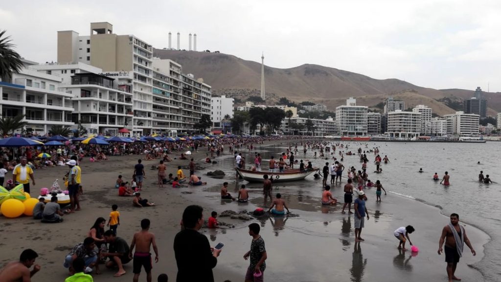 Panorámica de Playa de Ancón Chico, La Gomera