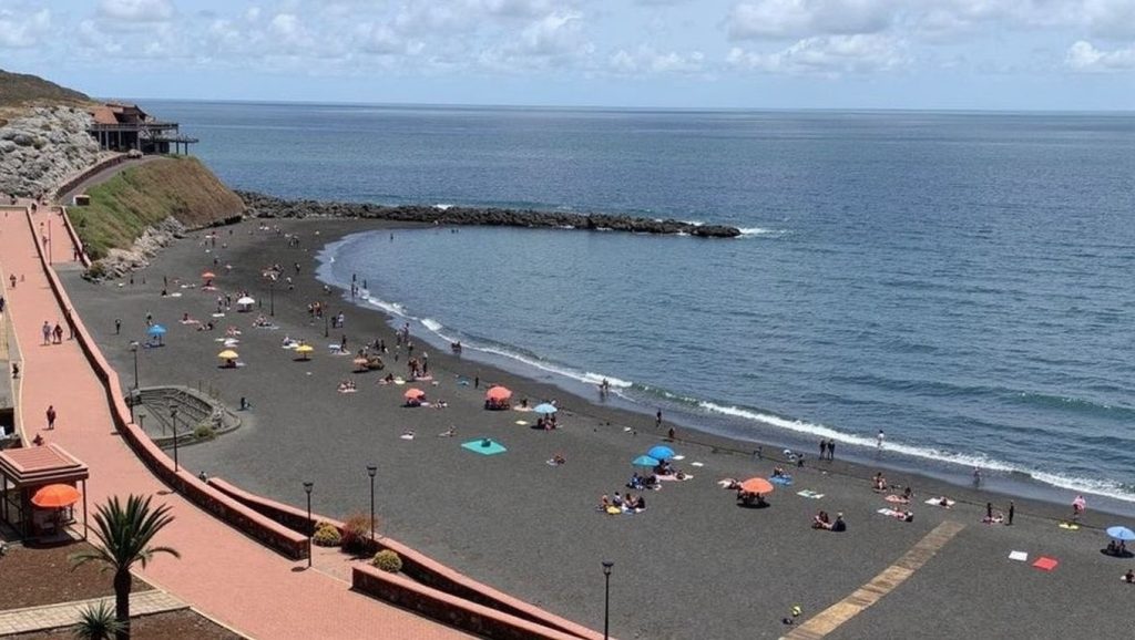 Aguas de Playa de Anosma en El Rosario (Tenerife)