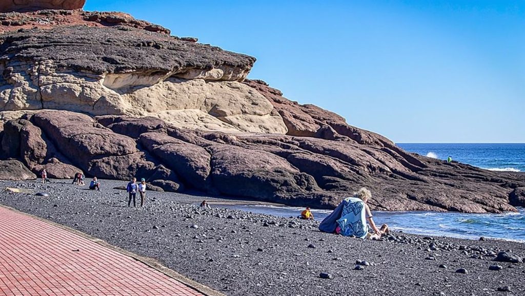 Entorno natural de Playa de Anosma en Tenerife