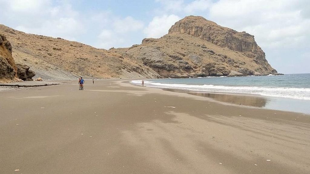 Arena de Playa de Antequera, El Rosario (Tenerife)