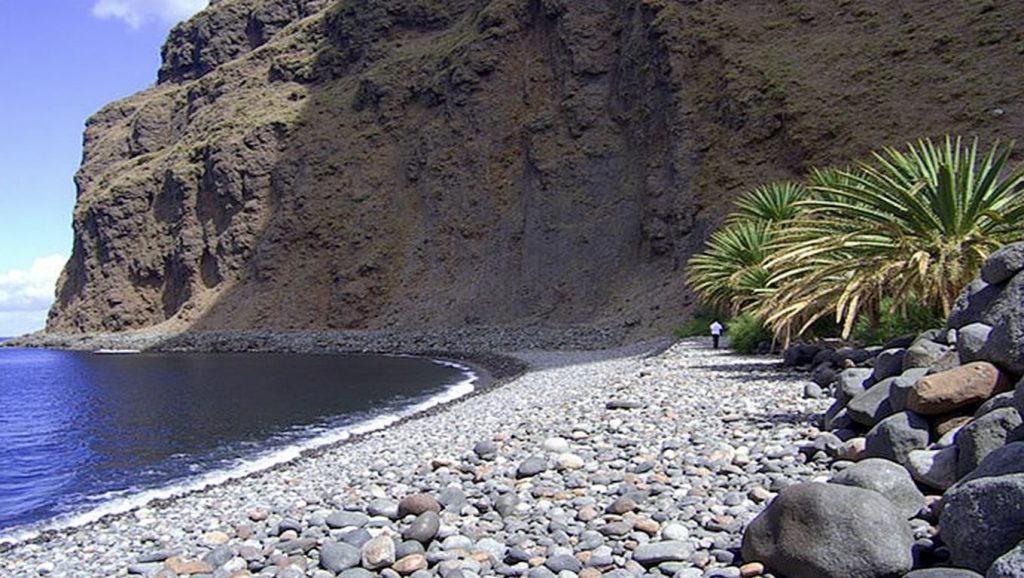Playa de Argaga en Vallehermoso (La Gomera)