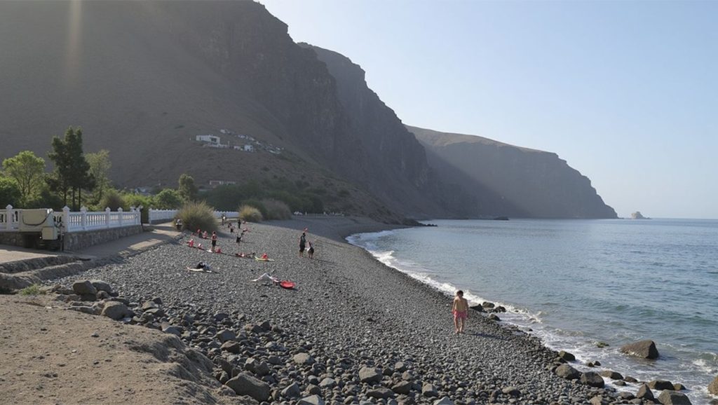 Aguas de Playa de Argaga en Vallehermoso (La Gomera)