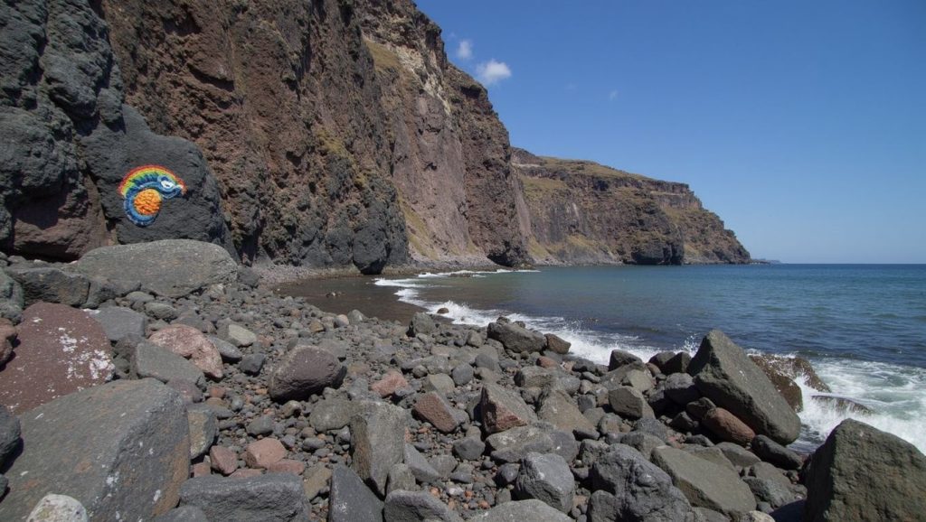 Entorno natural de Playa de Argaga en La Gomera
