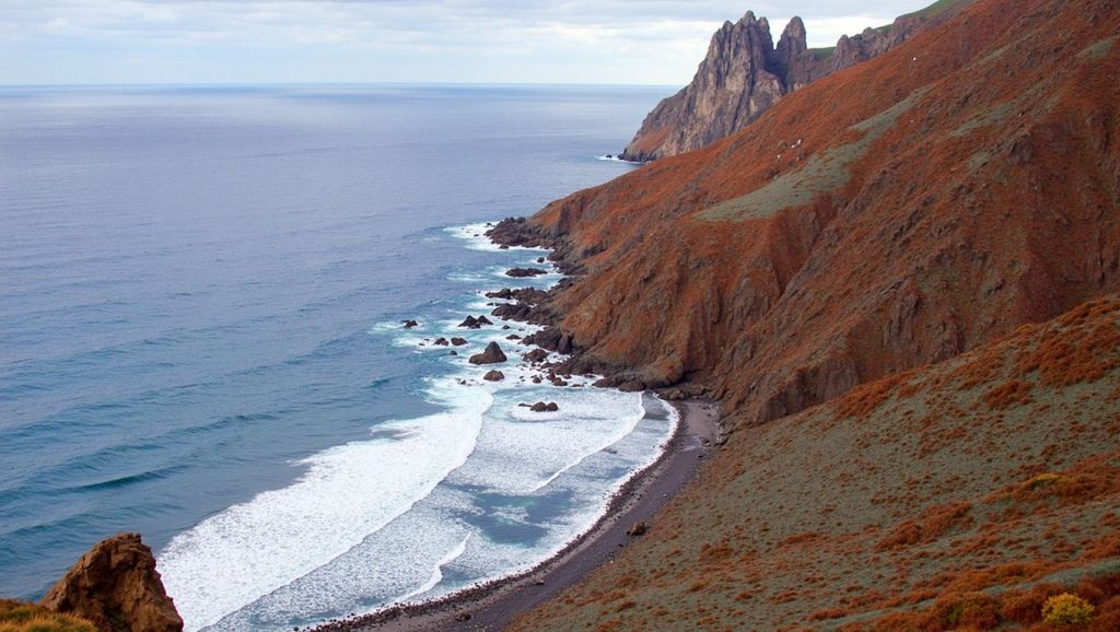 Playa del Arguamul en Vallehermoso (La Gomera)