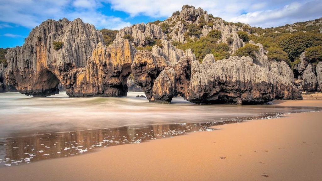 Panorámica de Playa de Armaza, Asturias