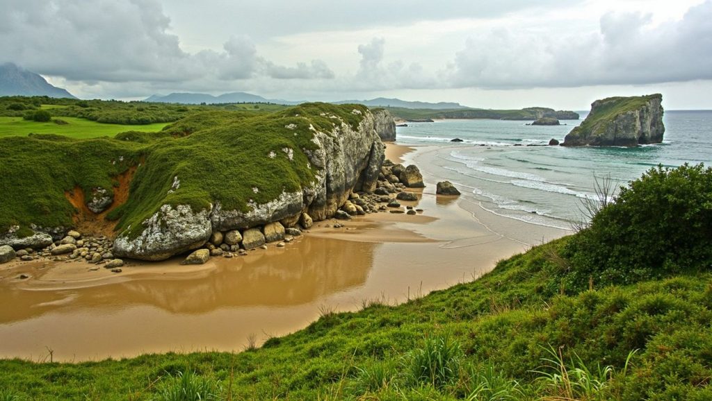 Acantilados y costa de Playa de Armaza, Asturias (Asturias)