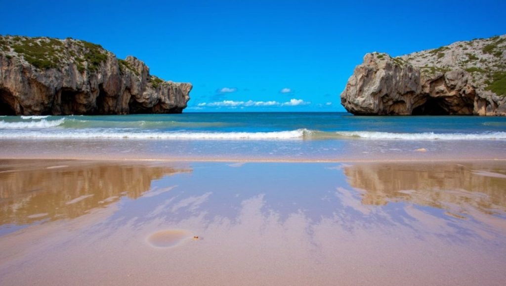Aguas de Playa de Armaza en Asturias (Asturias)