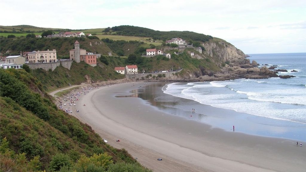 Aguas de Playa de Arnao en Castropol (Lugo)