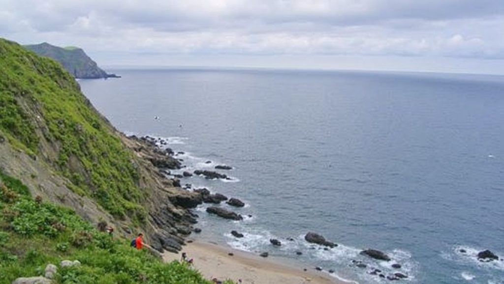 Panorámica de Playa de Arra, Asturias