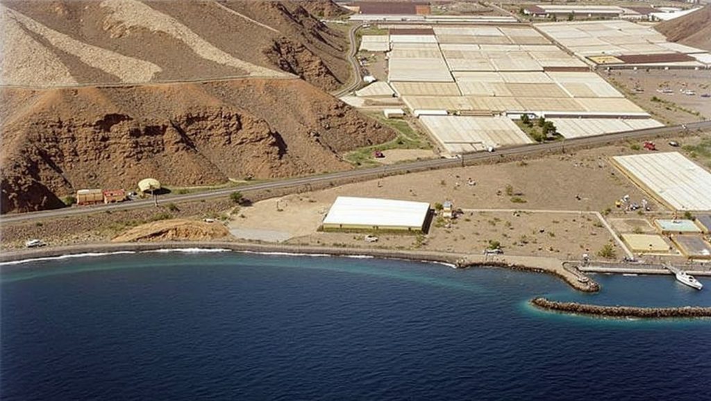 Playa de Arriba o Las Bajas en Güímar (Tenerife)
