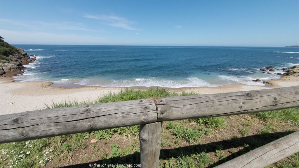 Vista del litoral en Playa de Atalaya, Marbella