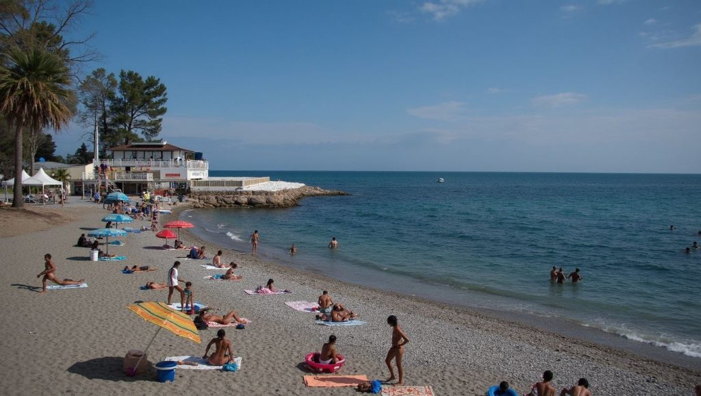 Camino de acceso a Baños del Carmen, Málaga, Málaga