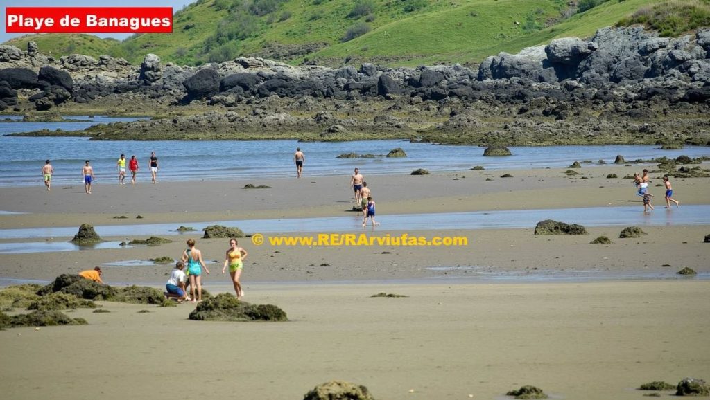 Aguas de Playa de Bañugues en Gozón (Asturias)
