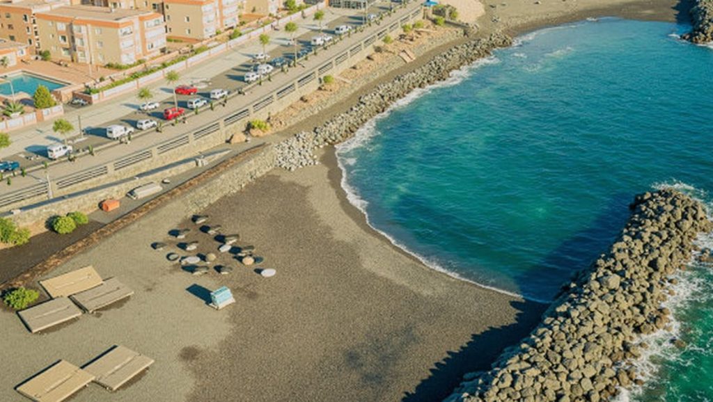 Panorámica de Playa de Baja Larga, Tenerife