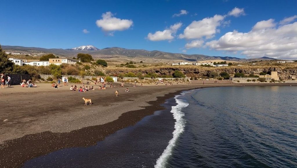 Aguas de Playa de Baja Larga en Guía de Isora (Tenerife)