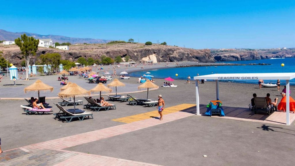 Arena de Playa de Baja Larga, Guía de Isora (Tenerife)